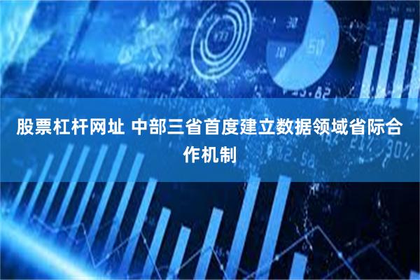 股票杠杆网址 中部三省首度建立数据领域省际合作机制