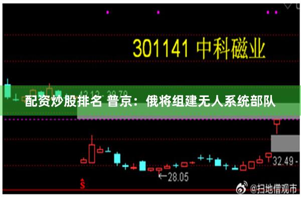 配资炒股排名 普京：俄将组建无人系统部队