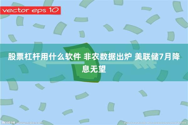 股票杠杆用什么软件 非农数据出炉 美联储7月降息无望