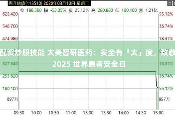 配资炒股技能 太美智研医药：安全有「太」度，致敬 2025 世界患者安全日
